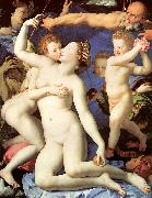 Agnolo Bronzino An Allegory of Venus and Cupid Sweden oil painting reproduction